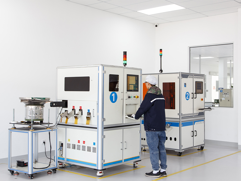 Inspección automática de productos terminados.